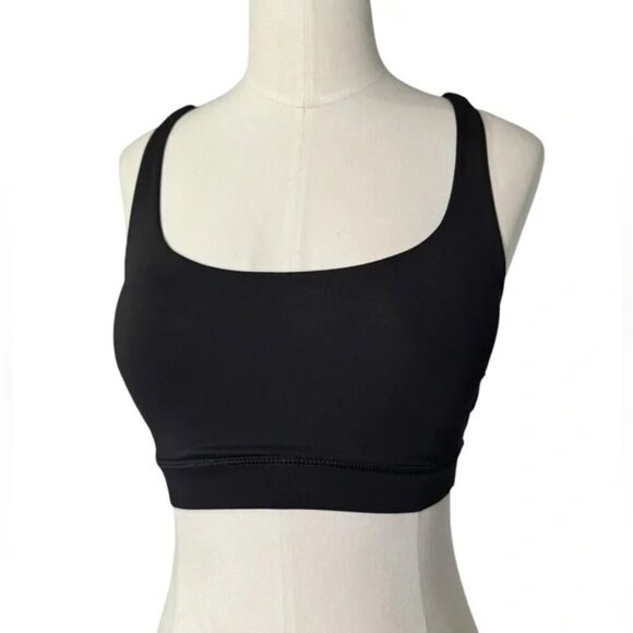 LULULEMON - Energy Black Bra Size 2 - Picture 5 of 7